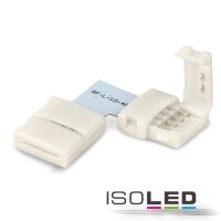 Eckverbinder für 10mm RGB LED Streifen 4-polig Clipverbinder