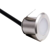 Einbaustrahler Kelheim 4 rund LED warmweiß 0,2W 12V Edelstahl 20mm