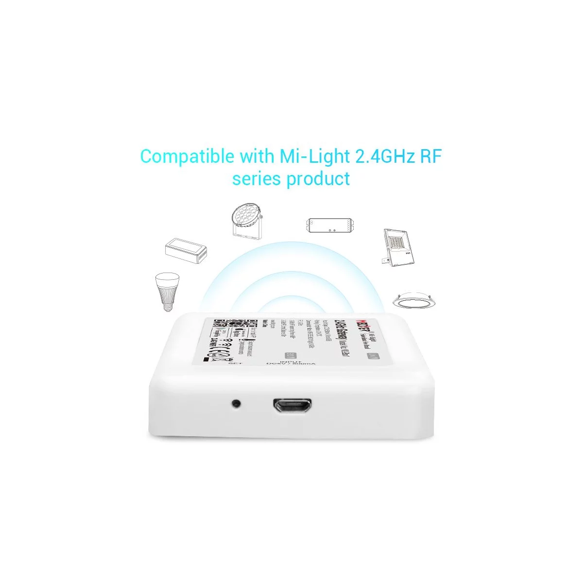LED Controller WLAN Funk RGB-CCT MiBoxer WL-Box1 Gateway