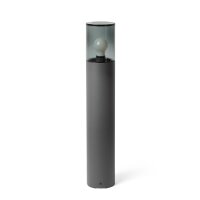 Faro KILA dunkelgraue Rauchglas Standleuchte H:70cm IP65 E27