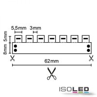 LED Streifen 5m warmweiß Angle 50W 24V DC 560 SMD3014 1000lm/m  EEK E [A-G]