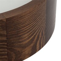 Deckenleuchte aus Holz JASMIN &Oslash;27,5cm f&uuml;r 1x E27 230V - Wenge