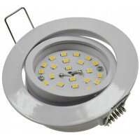 5W LED Downlight Flat-32 neutralweiß 490lm weiß EEK E [A-G]