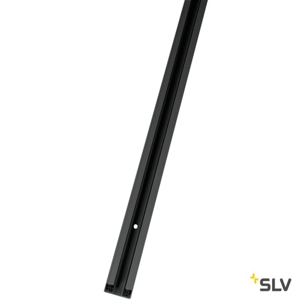 SLV 1 Phasen Stromschiene 1m schwarz 230V Aufbauschiene