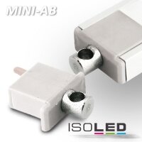 Adapter/Endkappe mit Stromversorgung f&uuml;r Profil MINI